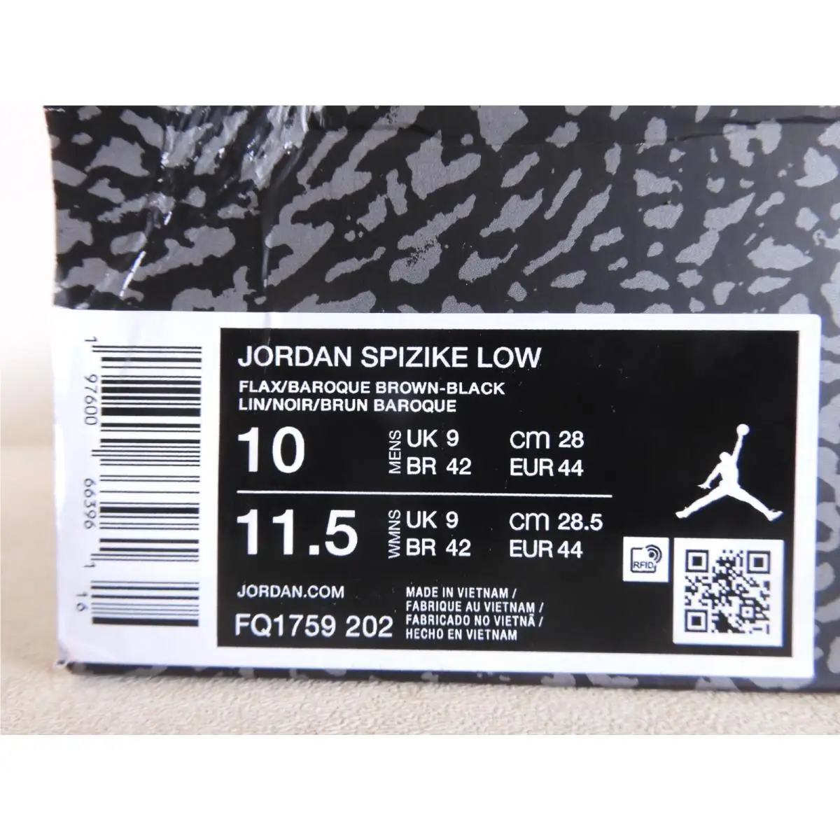 Nike shoes - Air Jordan Spizike - Air Spizike - FQ1759 202 - Brown (UPC: 197600663961) 6