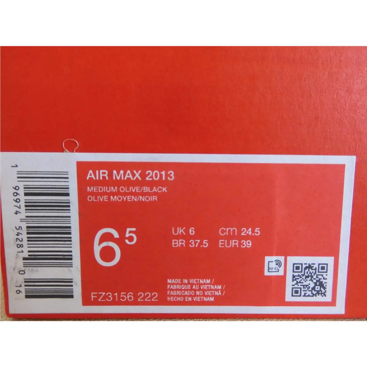 Nike shoes - Nike Air Max 2013 - Air Max - FZ3156-222 - Green (UPC: 196974542810) 6