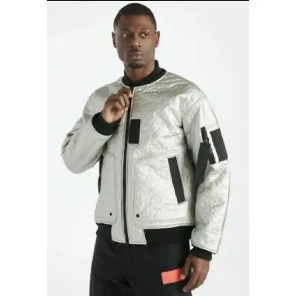 Nike clothing - 23 MA-1 - CD5712095 - Silver (UPC: 0193658331289) 0