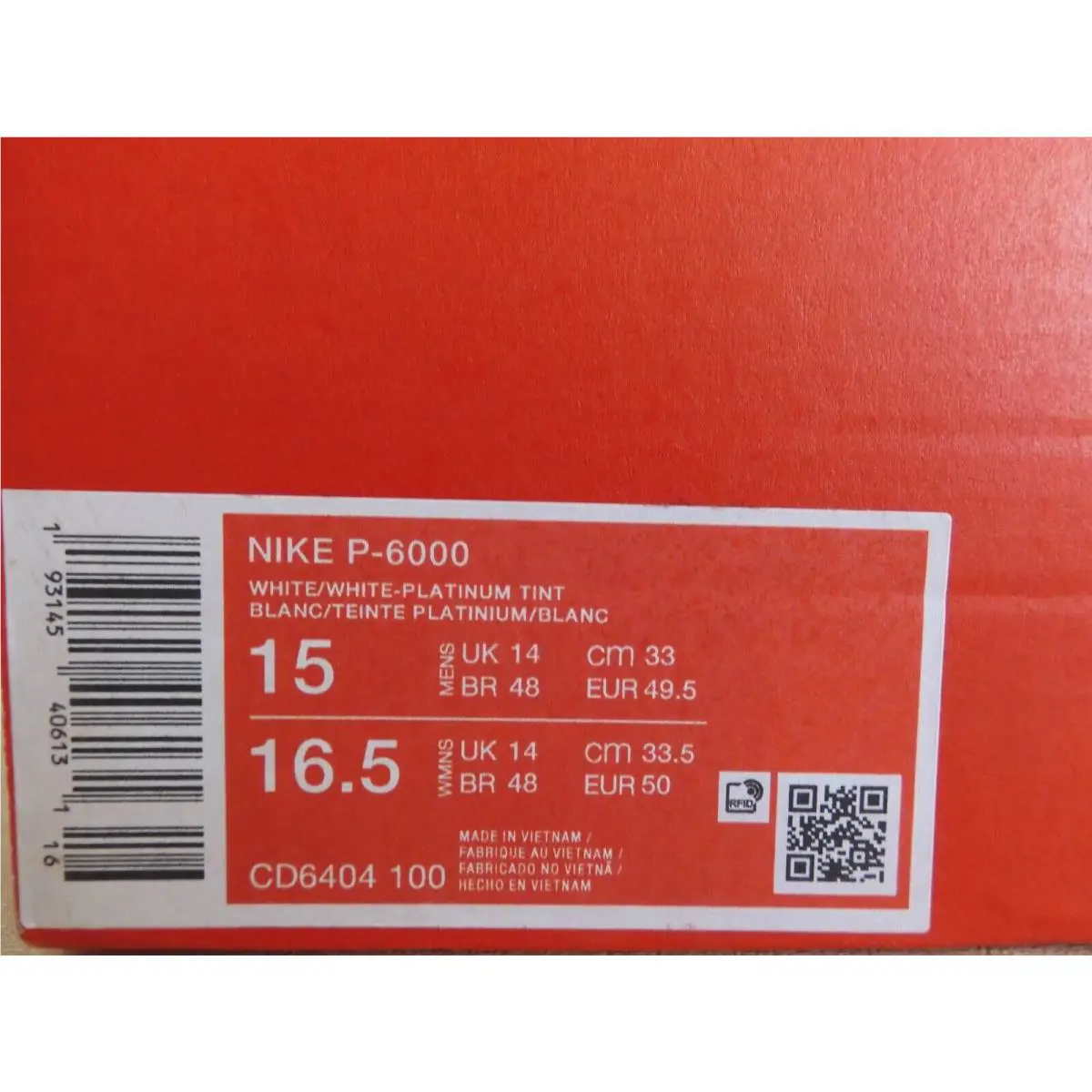 Nike shoes - Nike P-6000 - CD6404-100 - White 3
