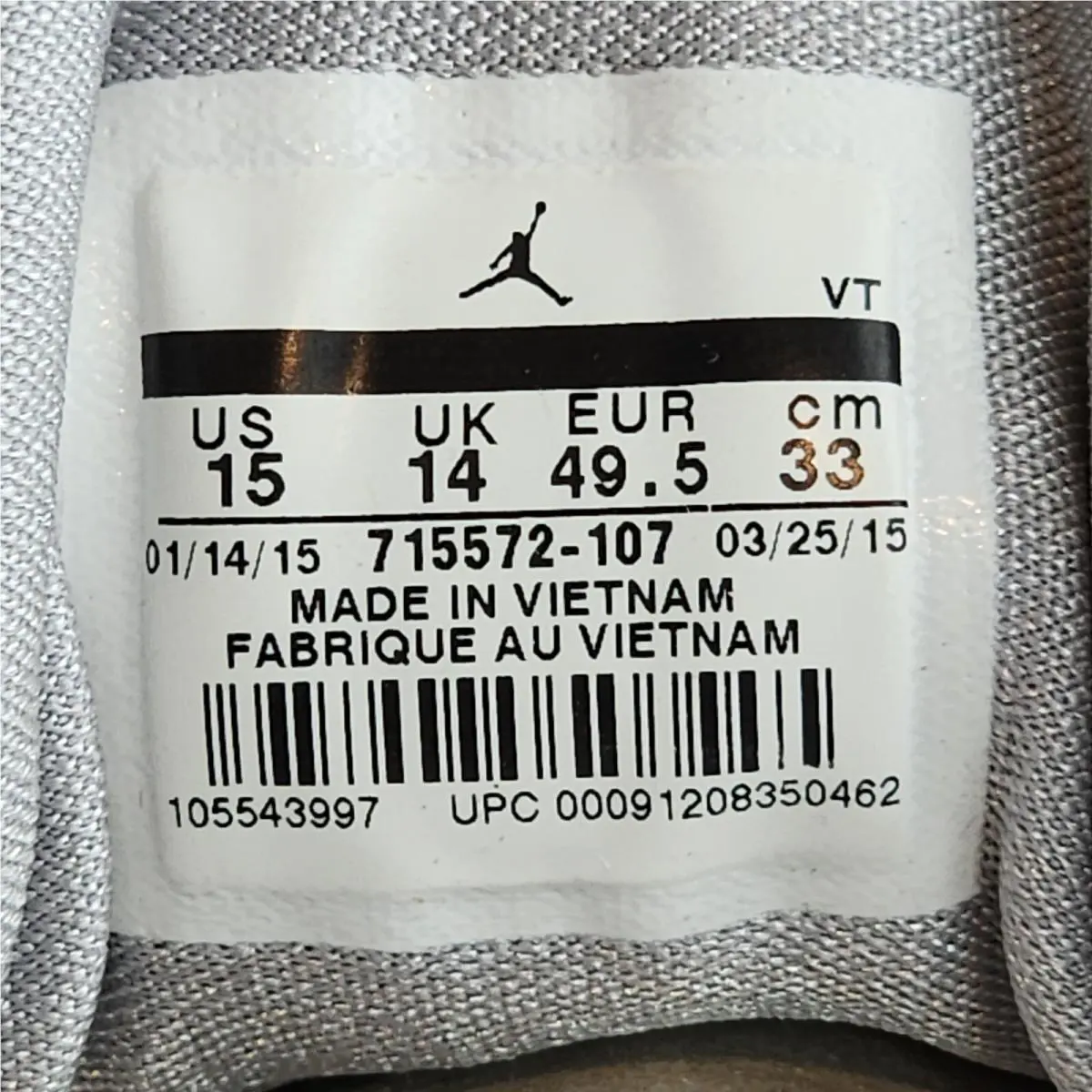 Nike shoes - Jordan Jumpman - Jumpman - 715572-107 - Multicolor (UPC: 00091208350462) 8