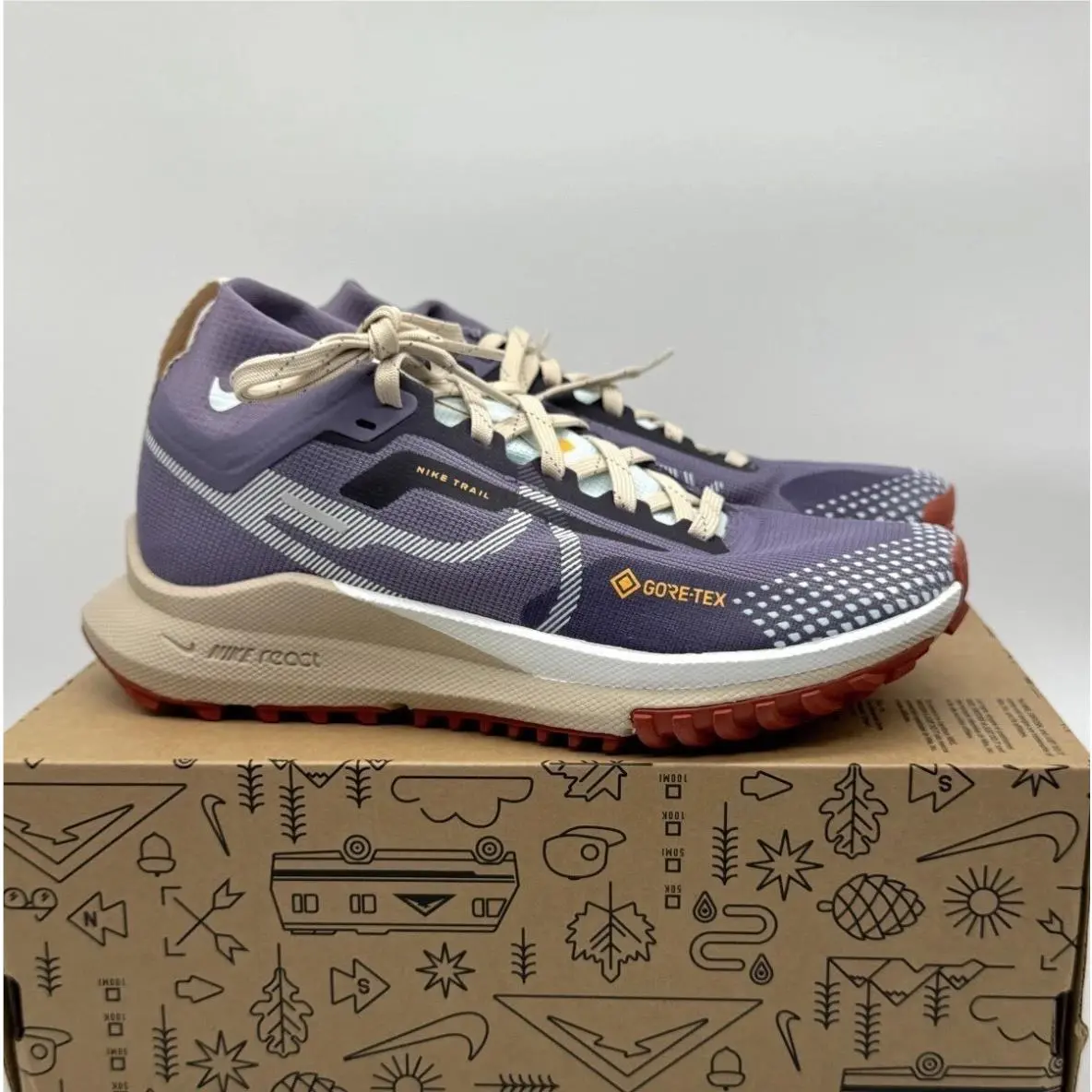 Nike shoes - Nike React Pegasus Trail 4 GTX - DJ7929-502 - Multicolor (UPC: 197593695277) 0