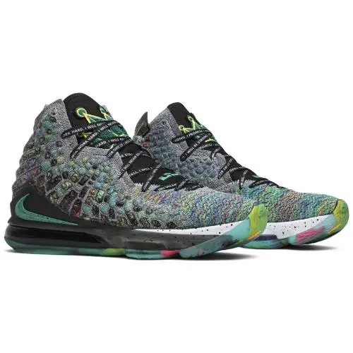 Nike shoes - LEBRON XVII LKFF I - LEBRON XVII LKFF - CD5052-300 - Black 1