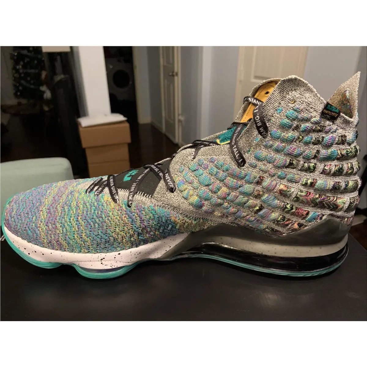 Nike shoes - LEBRON XVII LKFF I - LEBRON XVII LKFF - CD5052-300 - Black 1
