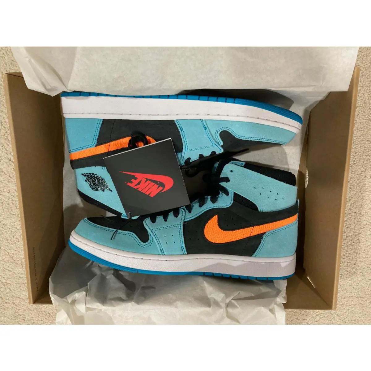Nike shoes - Nike Air Jordan 1 - Air - DV1307-408 - Blue 3