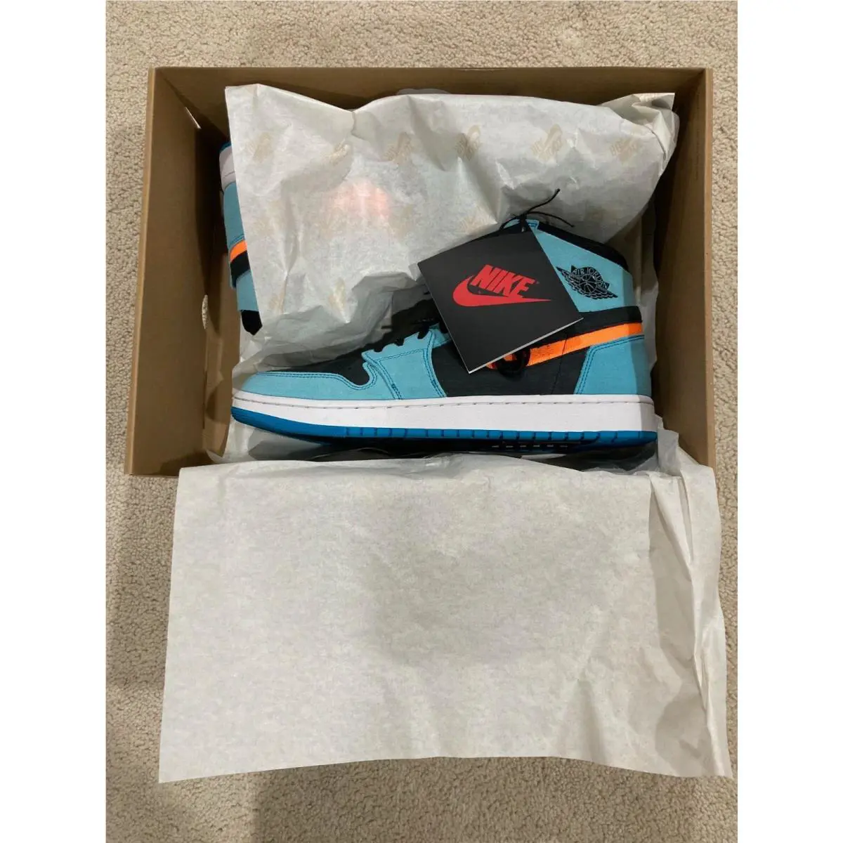 Nike shoes - Nike Air Jordan 1 - Air - DV1307-408 - Blue 16