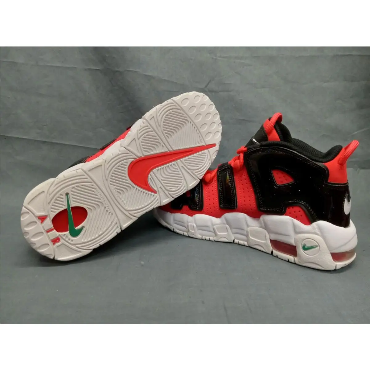 Nike shoes - Nike Air More Uptempo GS - DV2205 600 - Red (UPC: 195870629816) 0