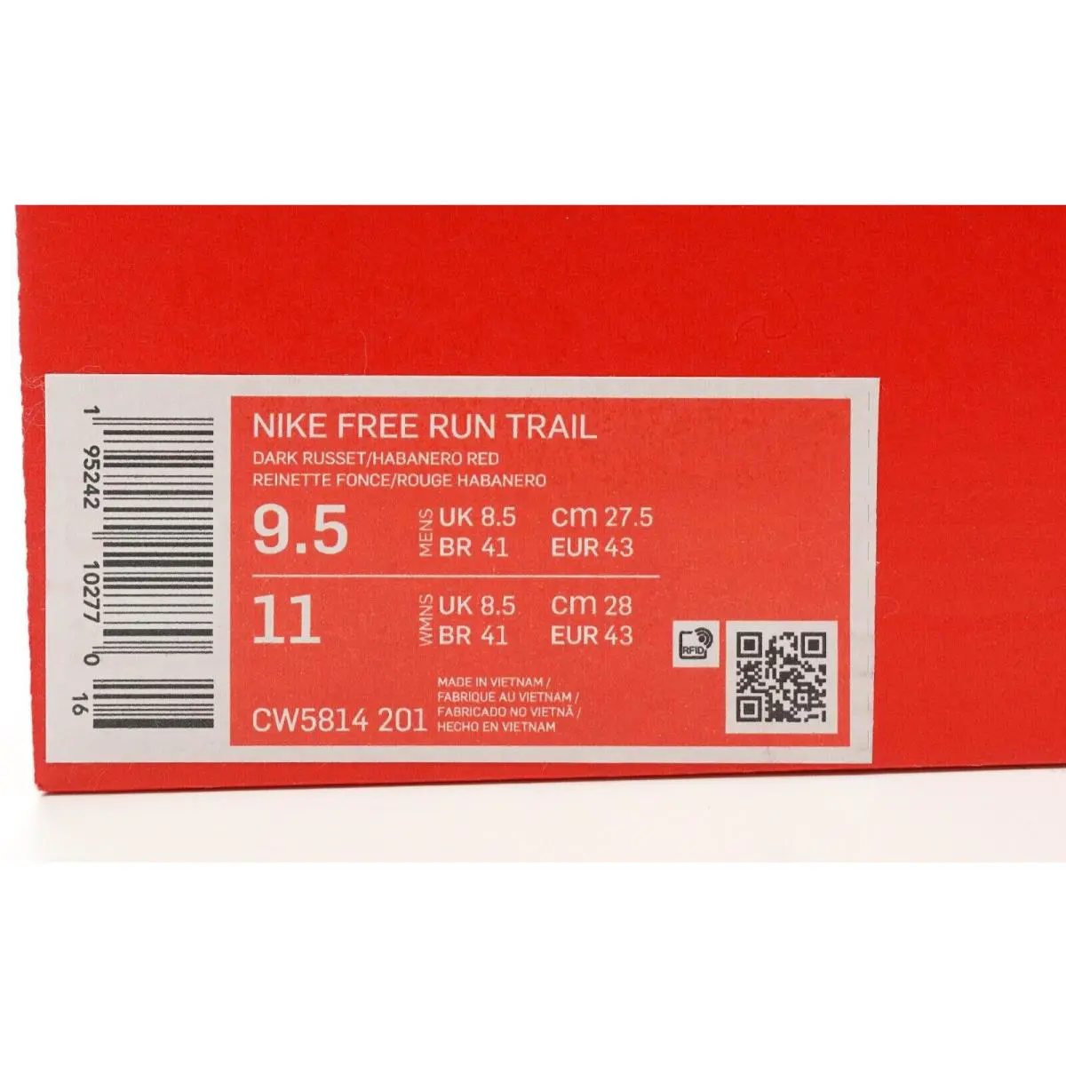 Nike shoes - Nike Free Run Trail - Free Run Trail - CW5814 201 - Brown 8