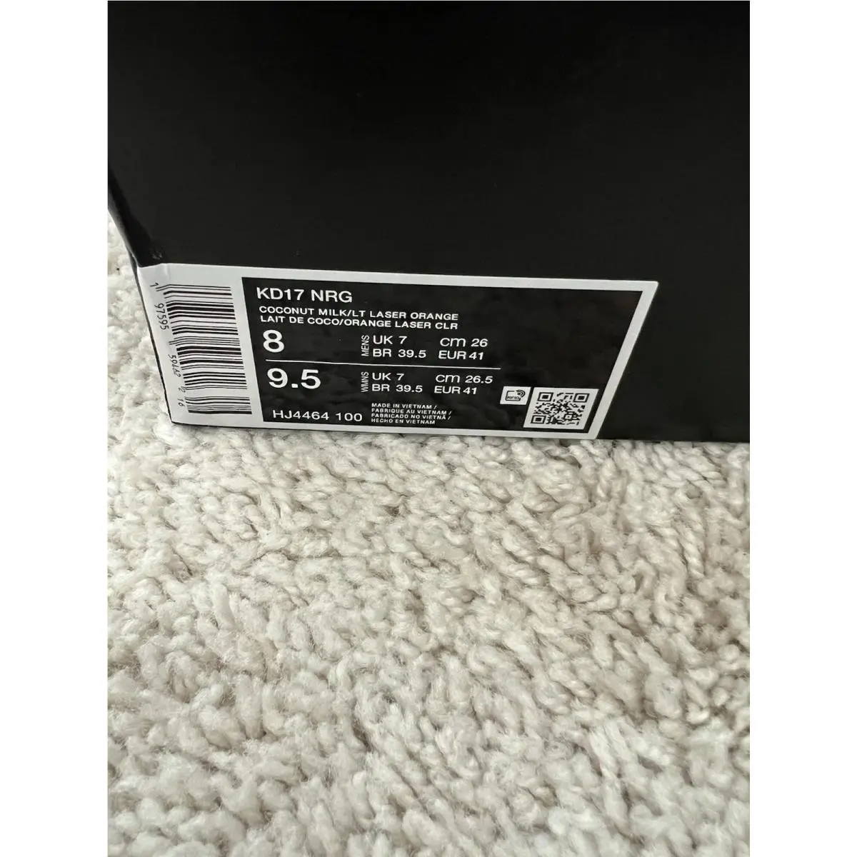 Nike shoes - Nike KD 17 - HJ4464-100 - Purple 9