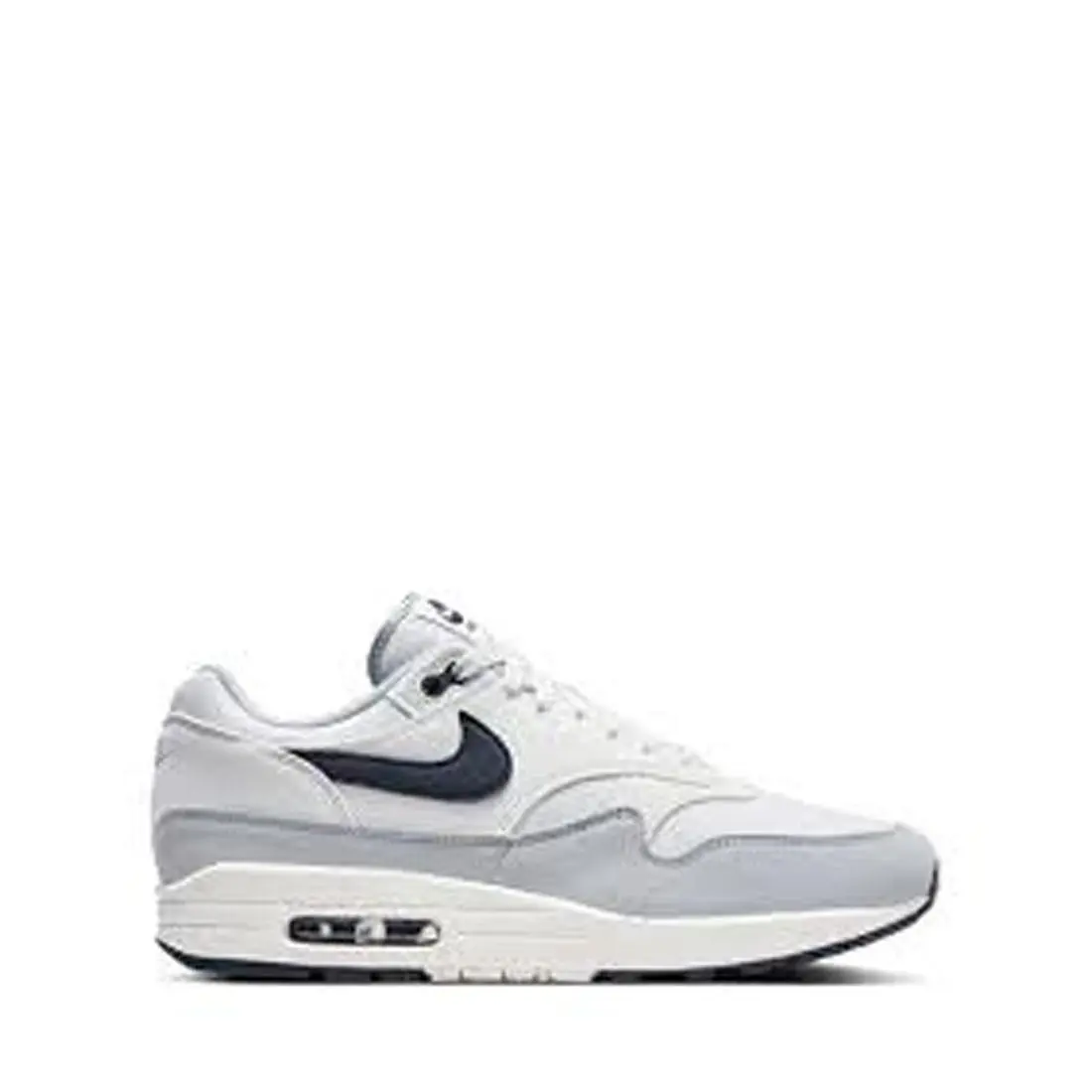 Nike Air Max 1 Men`s Platinum Tint Wolf Grey Dark Obsidian Size 7 New/box