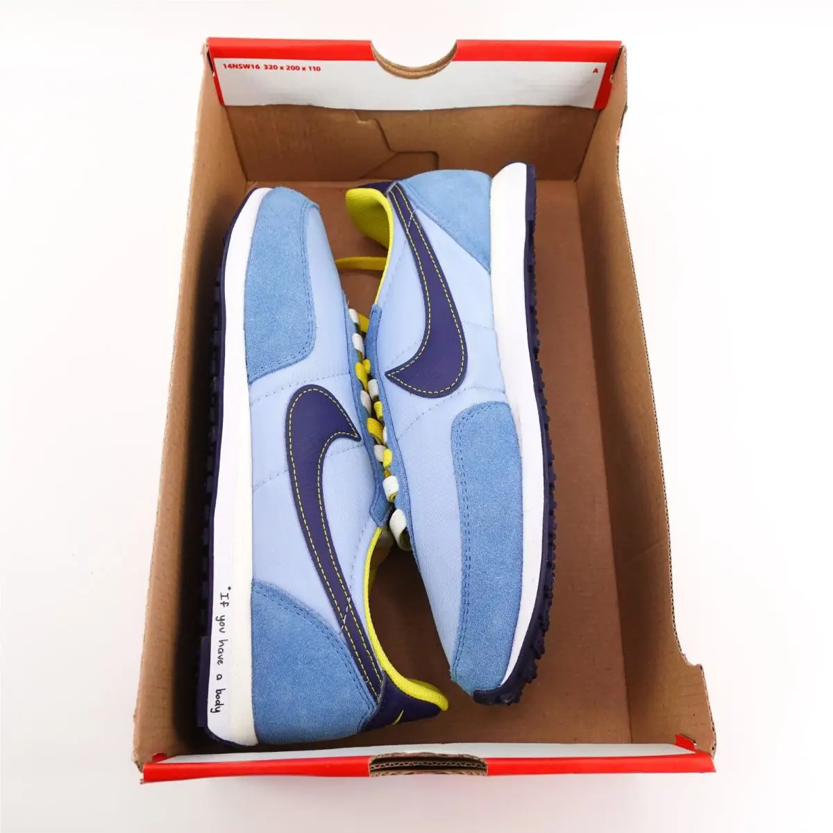 Nike shoes - Nike Waffle Trainer 2 - Waffle Trainer - DB3004-400 - Blue, Yellow 9