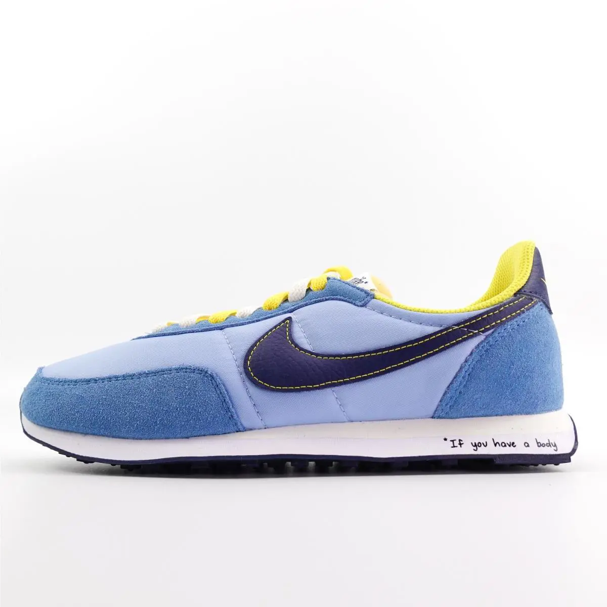 Nike shoes - Nike Waffle Trainer 2 - Waffle Trainer - DB3004-400 - Blue, Yellow 2
