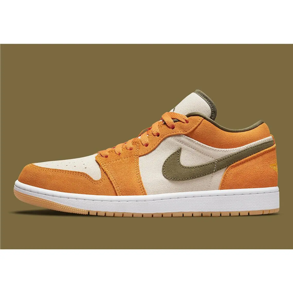 Nike shoes - Nike Air Jordan 1 - Air - DH6931-102 - ORANGE/OLIVE/SAIL 0