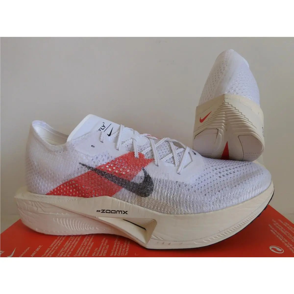 Nike shoes - Nike ZoomX Vaporfly Next% 3 - FD6556-100 - Gray (UPC: 196969979317) 0