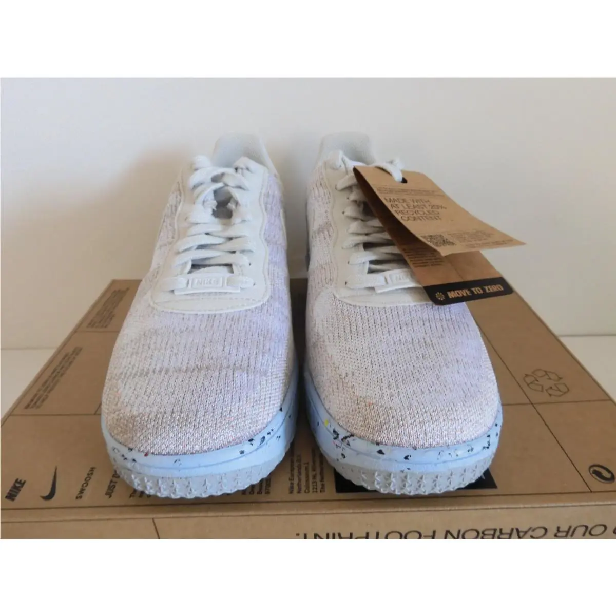 Nike shoes - Nike Air Force 1 Flyknit - DC4831-101 - White (UPC: 195238788001) 1