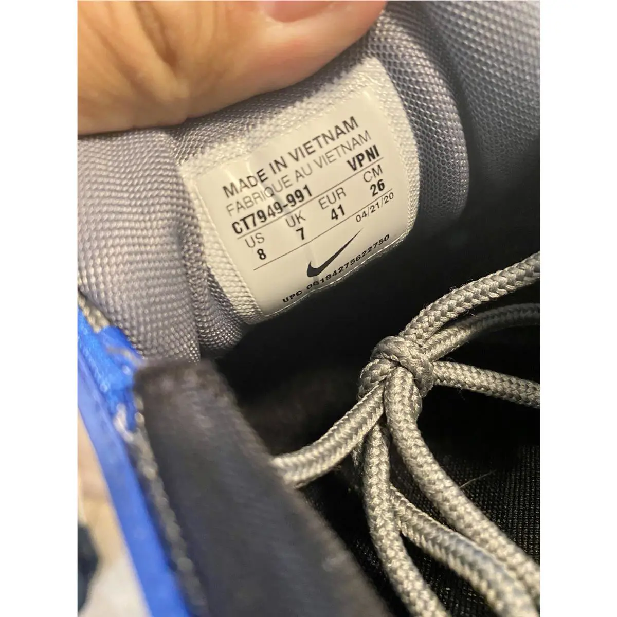 Nike shoes - Nike Air Max 97 ID - CT7949-991 - Blue-Silver-White-Red 10