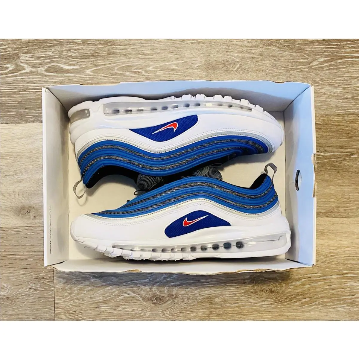 Nike shoes - Nike Air Max 97 ID - CT7949-991 - Blue-Silver-White-Red 5