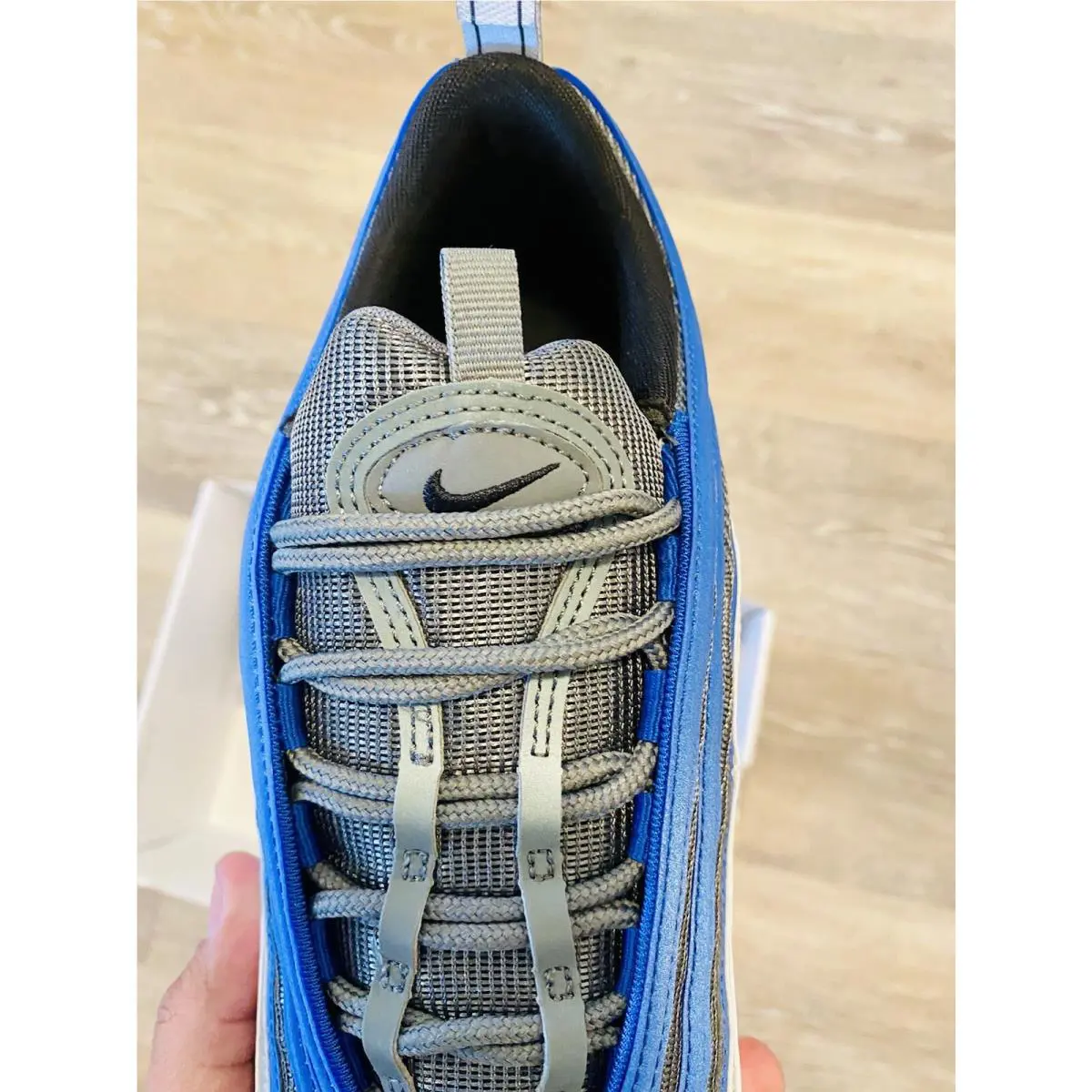 Nike shoes - Nike Air Max 97 ID - CT7949-991 - Blue-Silver-White-Red 6