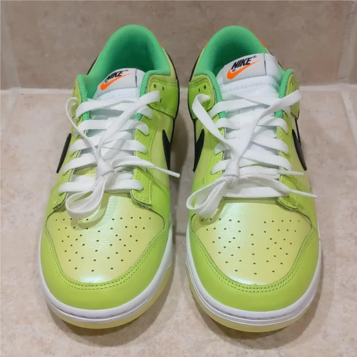 Nike shoes - Nike Dunk Low - Dunk Low - FJ4610702 - VOLT/BLACK-TOTAL ORANGE 1