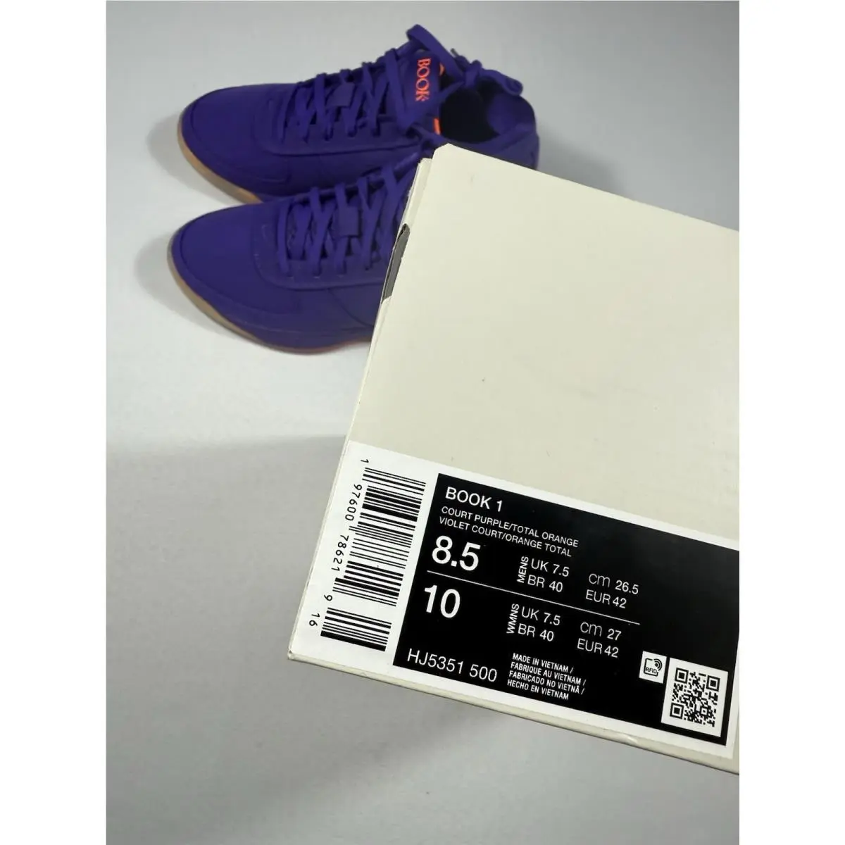 Nike shoes - Nike Book 1 - Book - HJ5351-500 - Purple (UPC: 0197600786219) 8