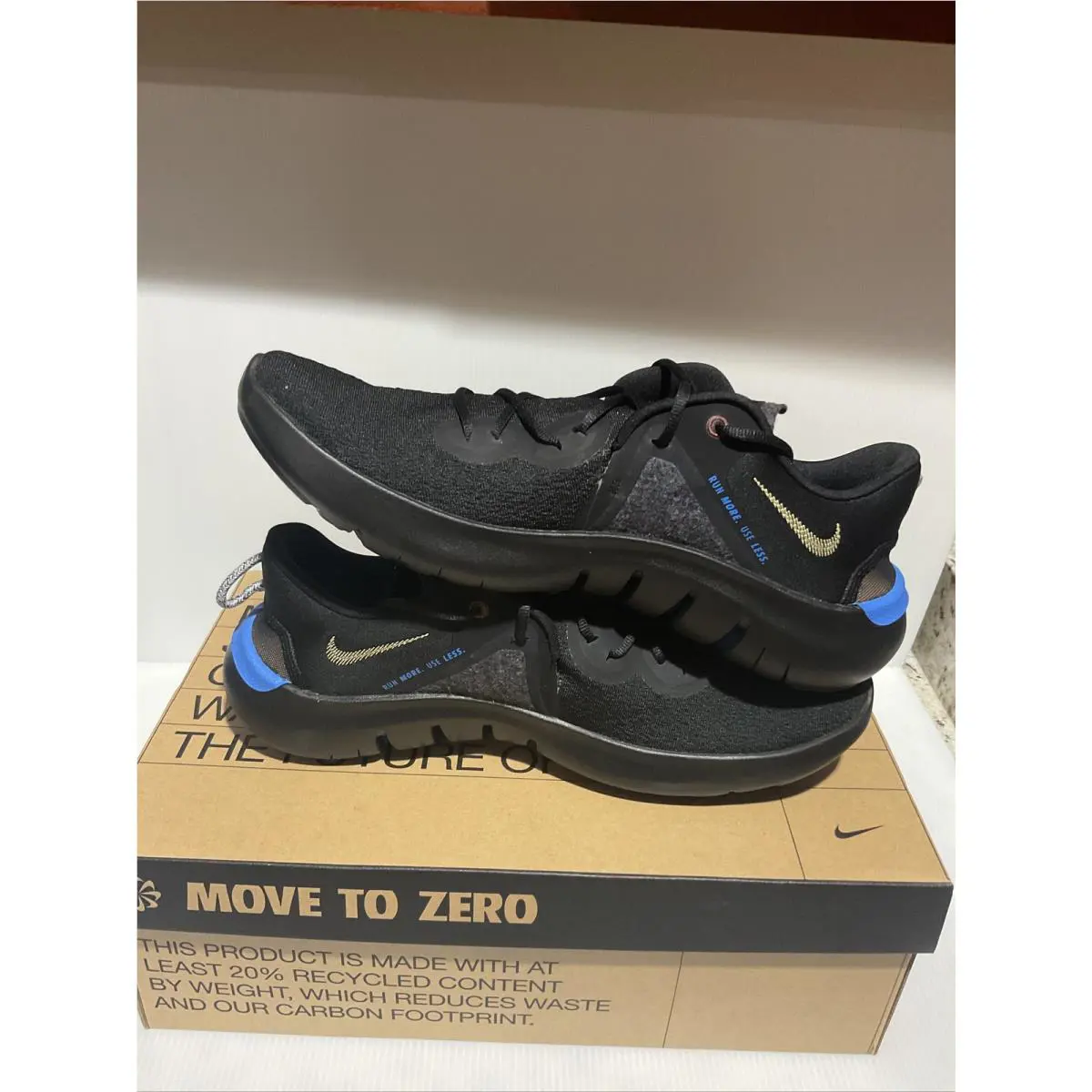 Nike shoes - Nike Flex Run - Flex Run - cw3408-001 - Black (UPC: 0195238314682) 2