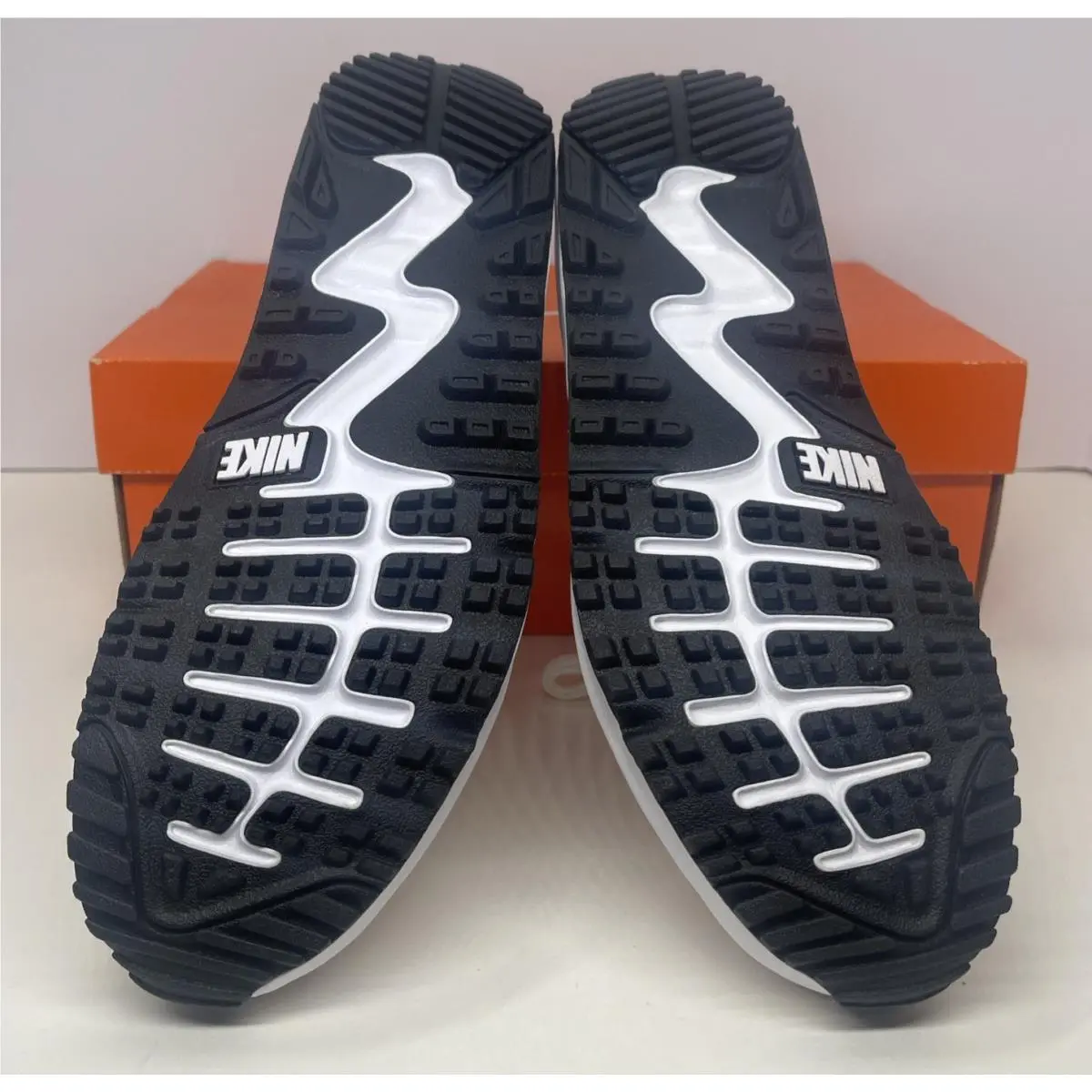 Nike shoes - Nike Air Max 90 Golf - CU9978-101 - White, Manufacturer: White / Black (UPC: 194500860827) 3