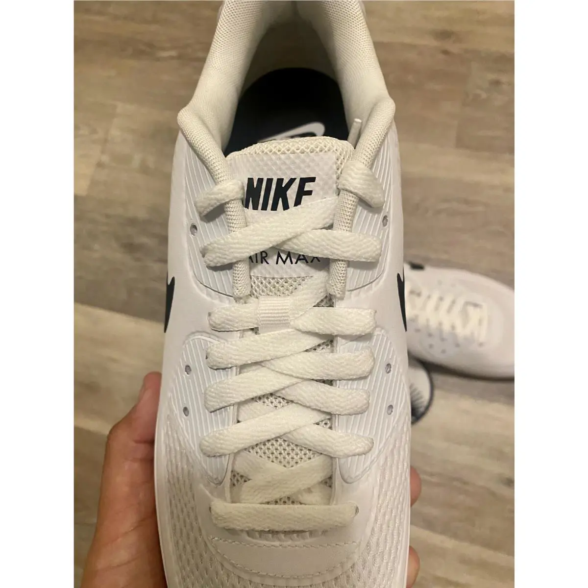 Nike shoes - Nike Air Max 90 Golf - CU9978-101 - White Black, Manufacturer: White / Black (UPC: 194500860834) 6