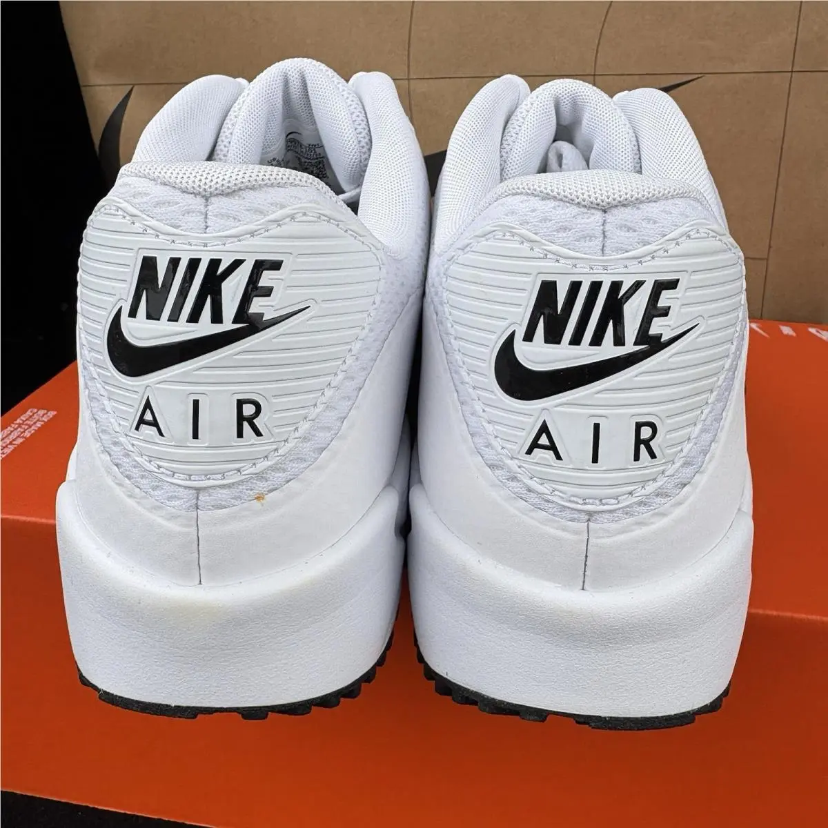 Nike shoes - Nike Air Max 90 Golf - CU9978-101 - White/Black 3