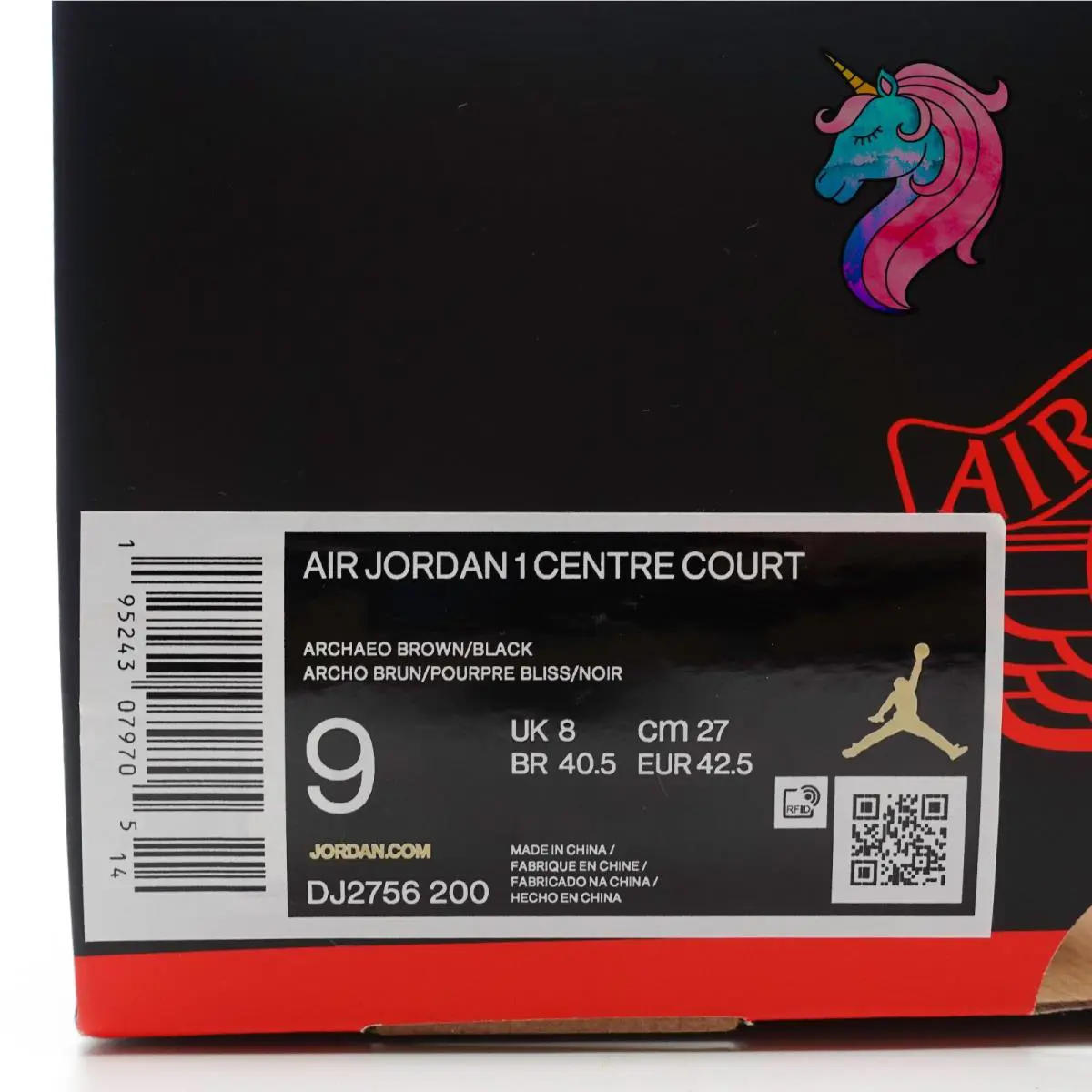 Nike shoes - Jordan Air Jordan 1 - Air - DJ2756-200 - Brown 9