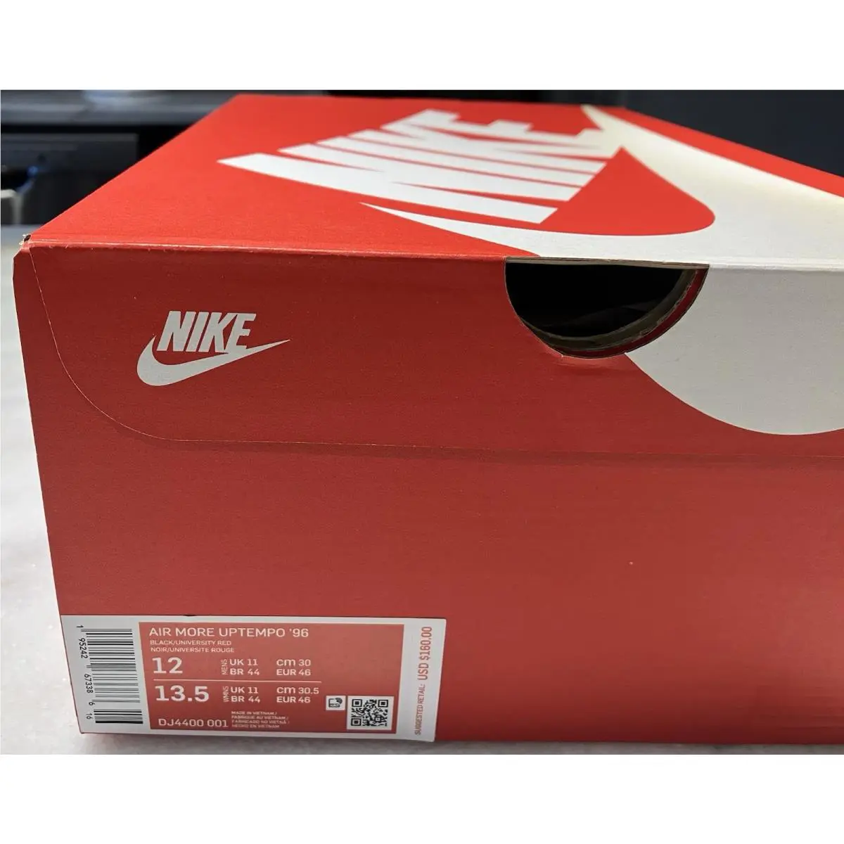 Nike shoes - Nike Air More Uptempo - Air More Uptempo - DJ4400-001 - Black (UPC: 0195242673386) 7