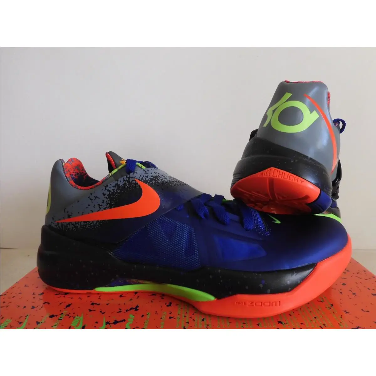 Nike shoes - Nike KD 4 - FQ8180-400 - Multicolor 0