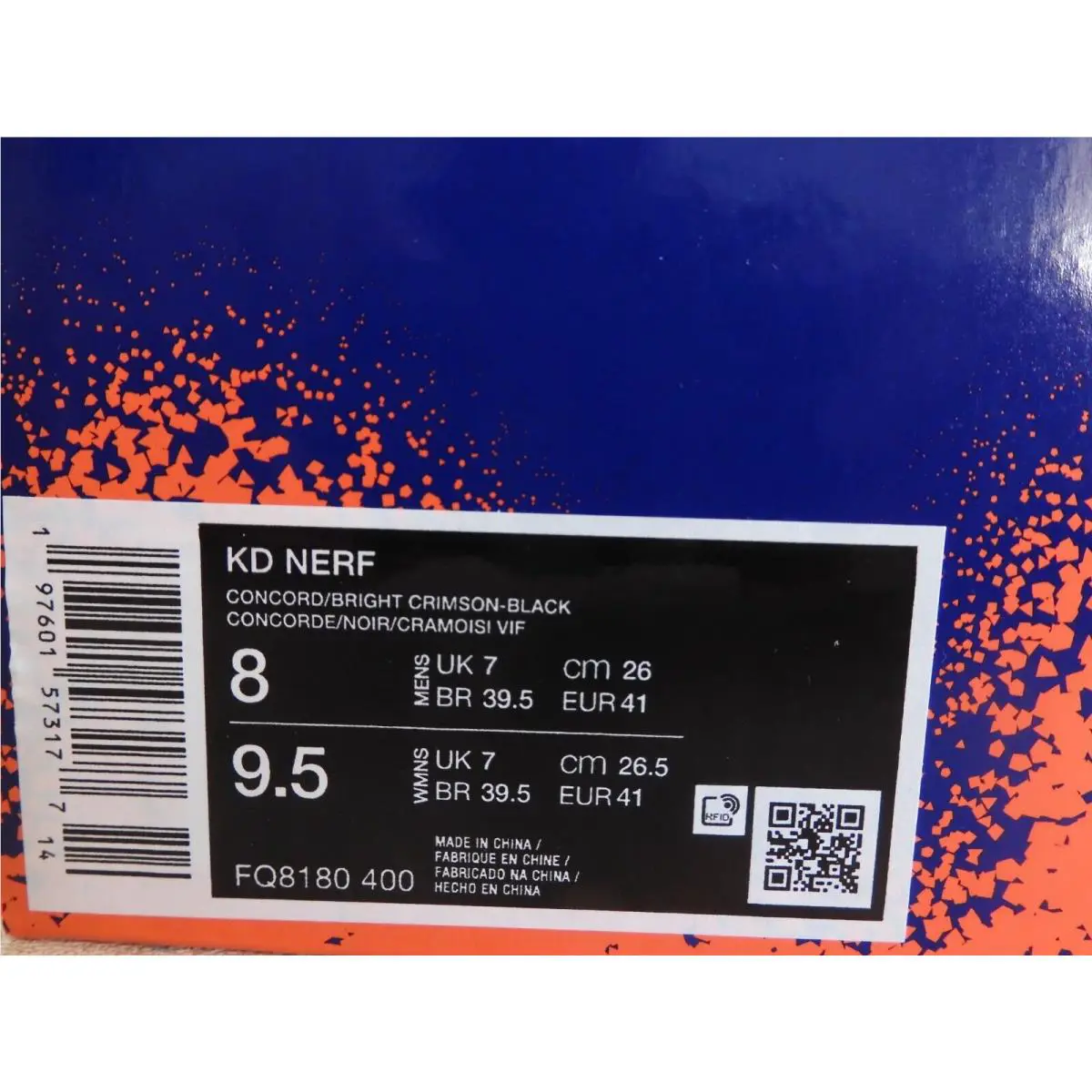 Nike shoes - Nike KD 4 - FQ8180-400 - Multicolor 3