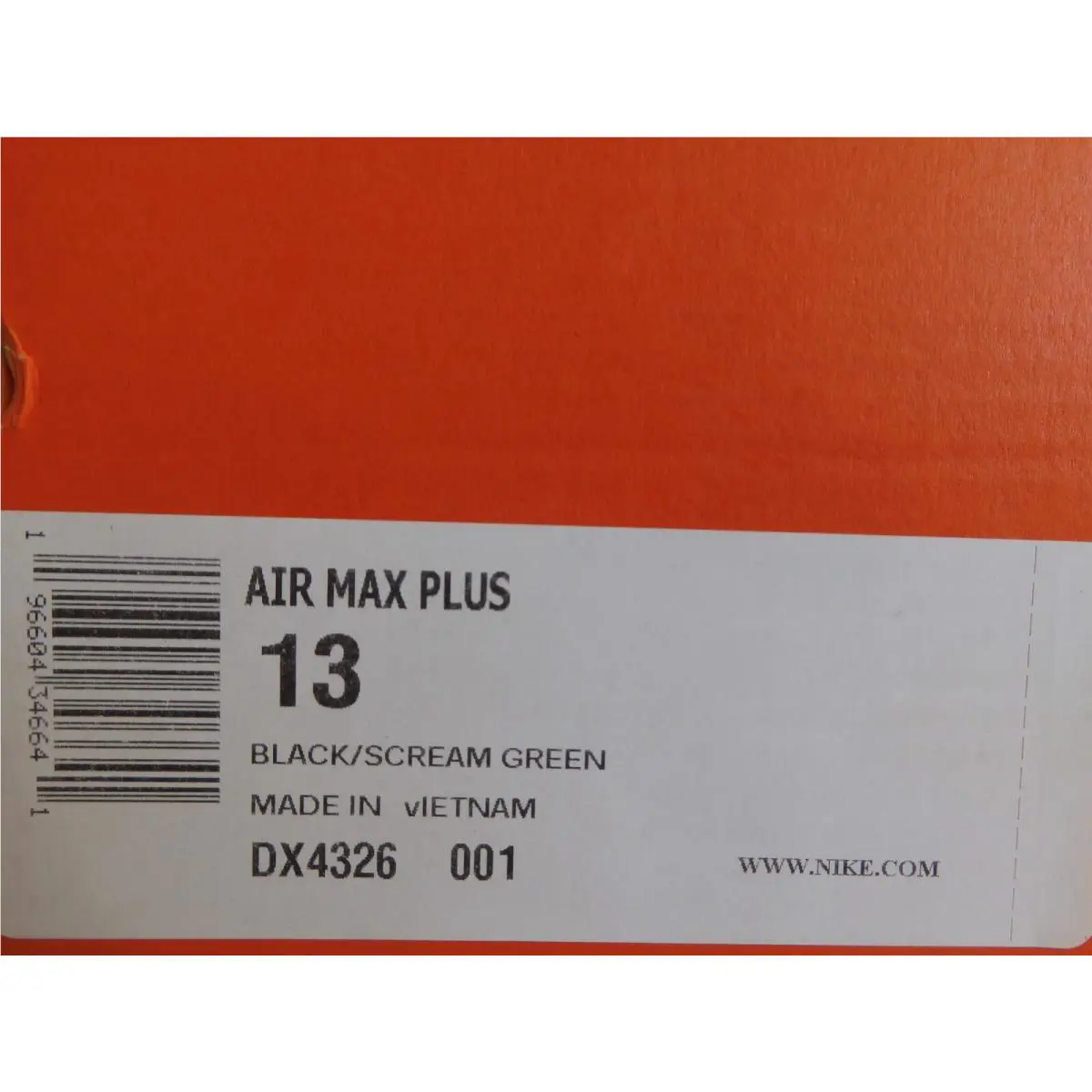 Nike shoes - Nike Air Max Plus - Air Max Plus - DX4326-001 - Black (UPC: 196604346603) 3