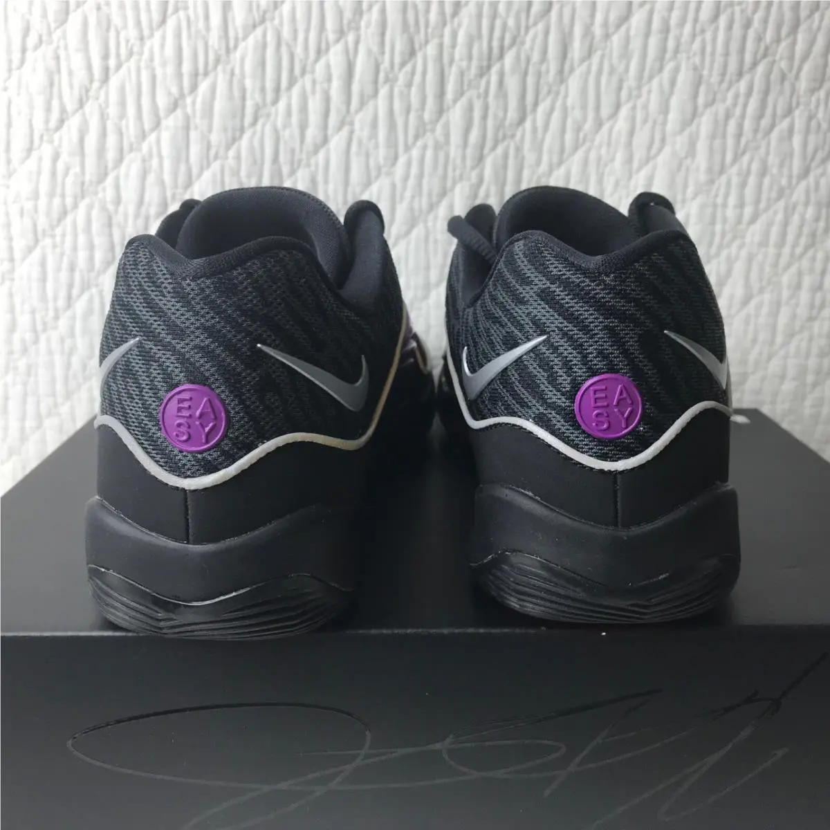 Nike shoes - Nike KD 16 - DV2917-002 - black metallic silver purple 6