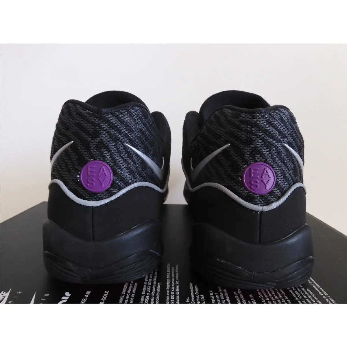 Nike shoes - Nike KD 16 - DV2917-002 - black metallic silver purple 2