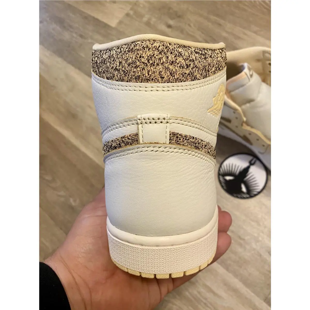 Nike shoes - Nike Air Jordan 1 - Air - FD8631-100 - Sail/Pale Vanilla/Black (UPC: 196604412872) 0