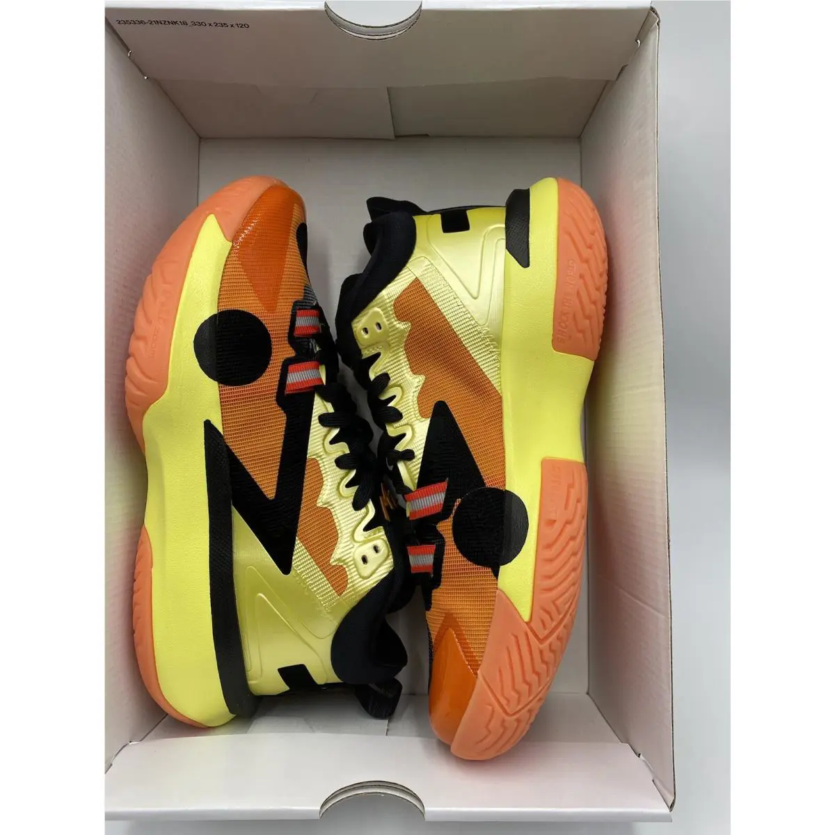 Nike shoes - Jordan Zion 1 - Zion - DQ4706 780 - Electric Yellow/Alpha Orange (UPC: 195867228312) 5
