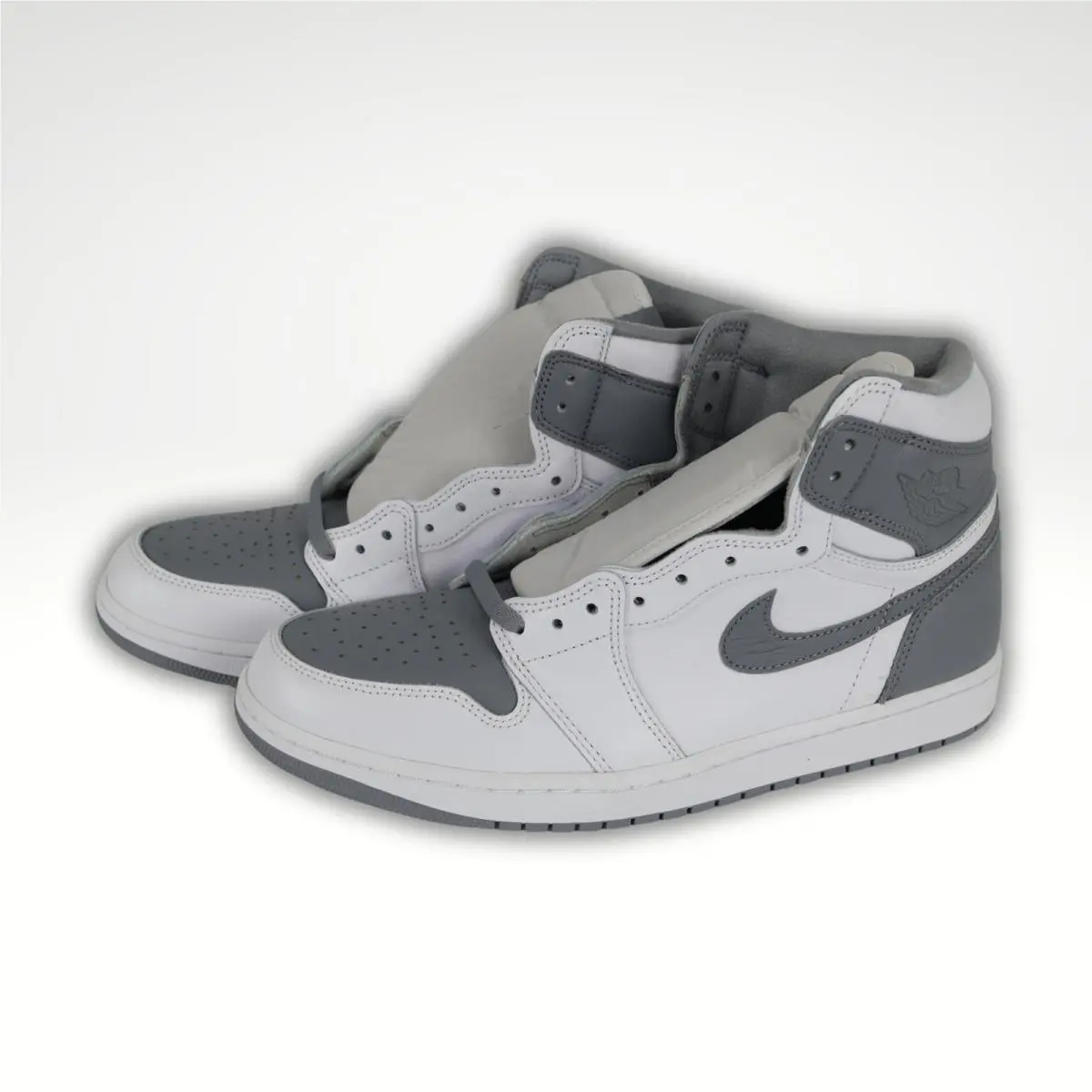 Nike Air Jordan 1 Retro High OG Stealth/white Sneakers US 12 - 555088-037