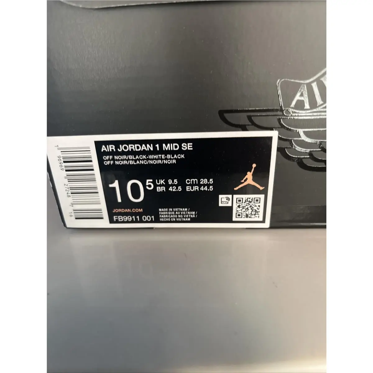 Nike shoes - Nike Air Jordan 1 - Air - FB9911-001 - Multicolor 0