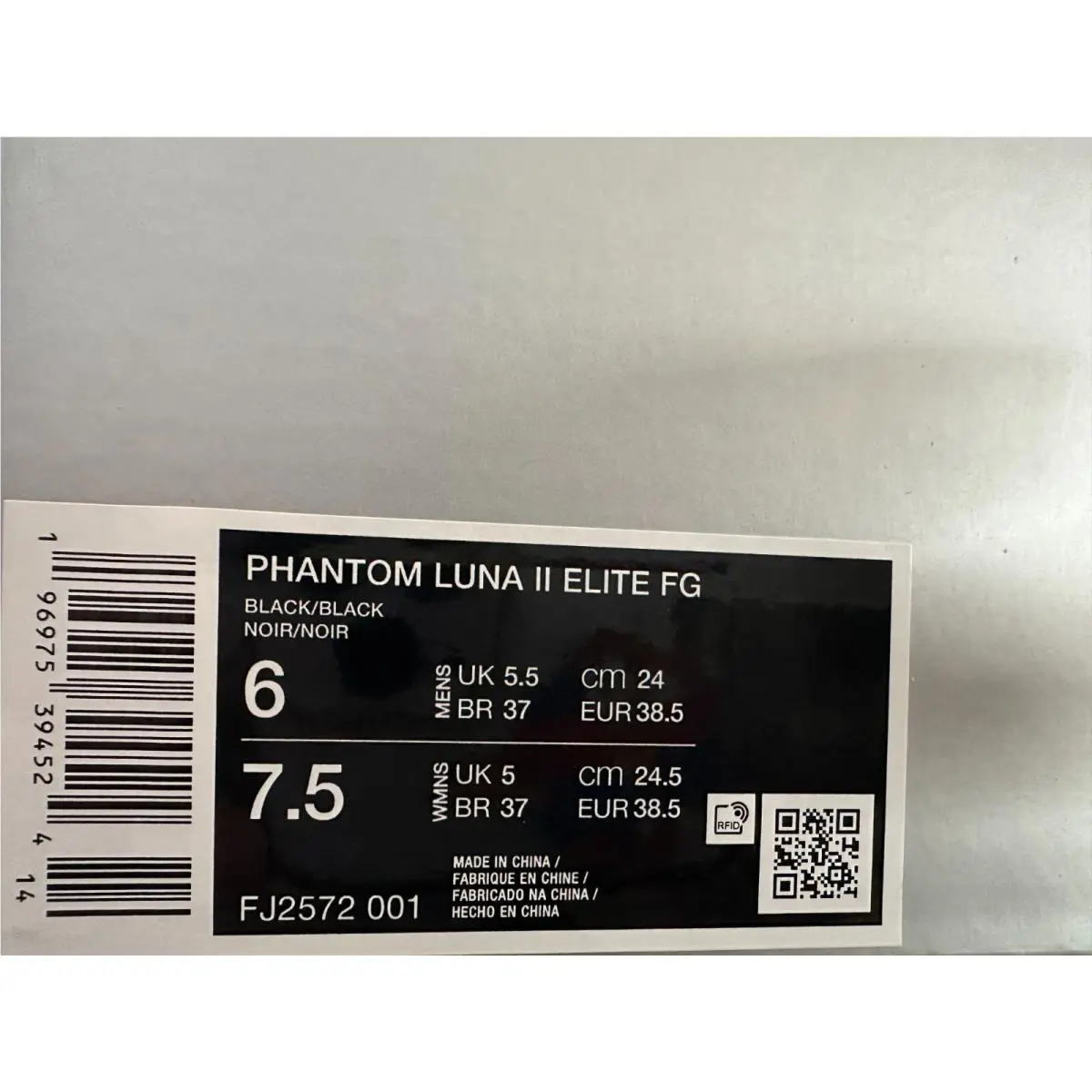 Nike shoes - Nike Phantom Luna Elite - Phantom Luna Elite - FJ2572-001 - Black 6