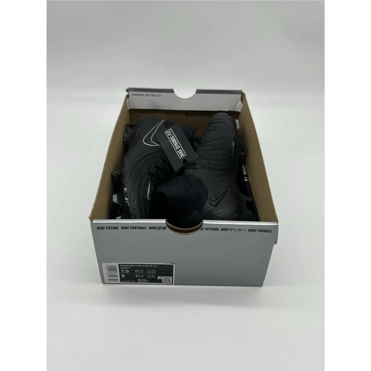 Nike shoes - Nike Phantom Luna II Elite FG - FJ2572-001 - Black (UPC: 196975367894) 8