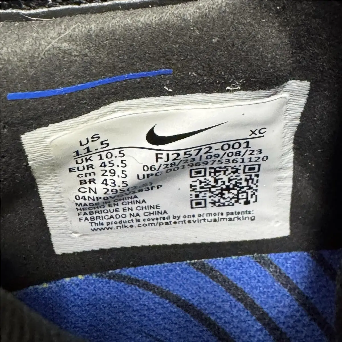Nike shoes - Nike Phantom Luna II Elite FG - FJ2572-001 - Black (UPC: 196975363513) 4