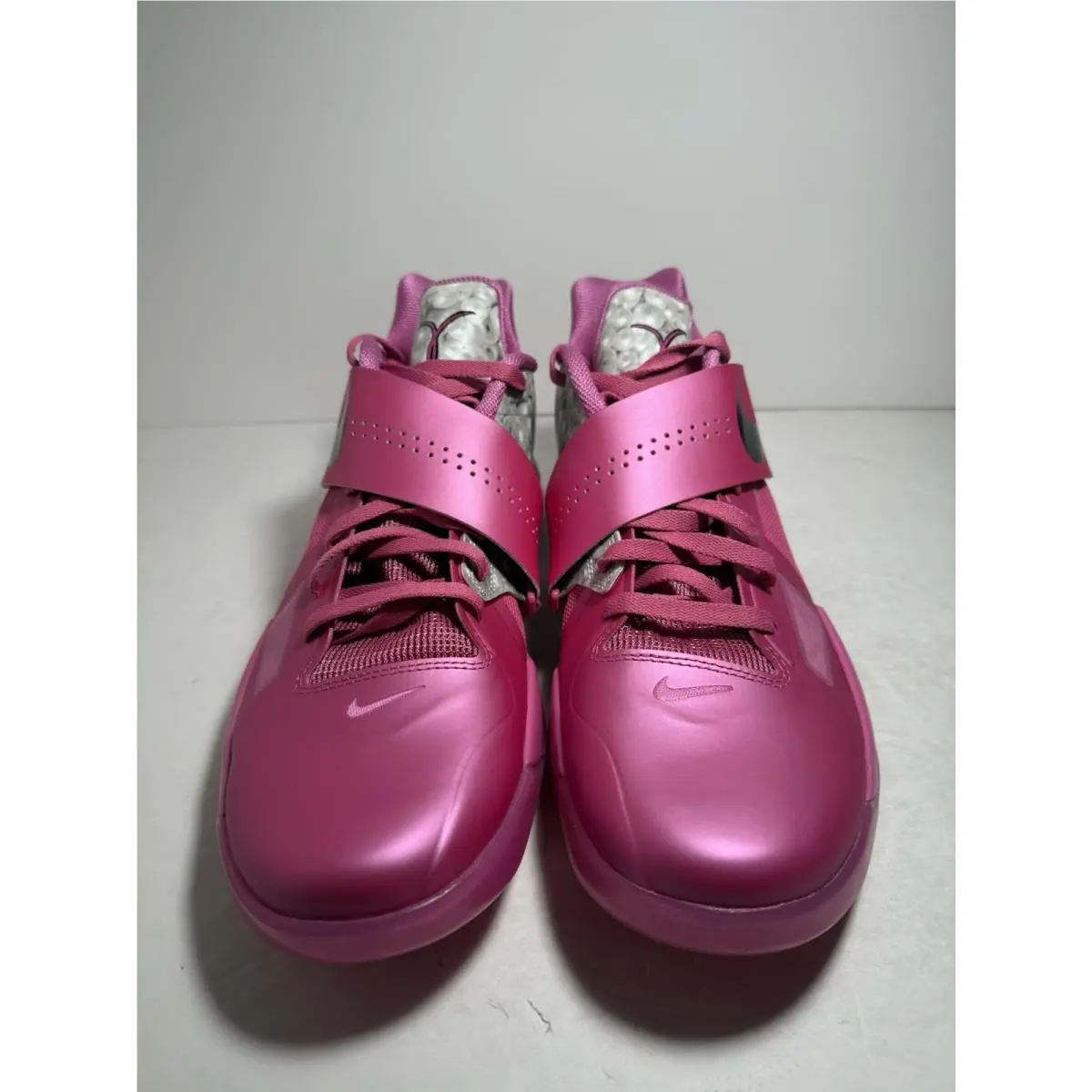 Nike shoes - Nike KD 4 - HF9098-600 - Pink, Manufacturer: Pinkfire 2/Black/Metallic Silver 1