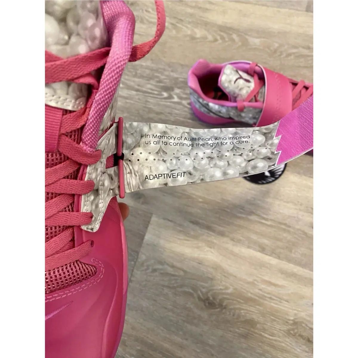 Nike shoes - Nike Zoom KD 4 - Zoom - HF9098-600 - Pinkfire 2 / Black / Metallic Silver (UPC: 197602354973) 6