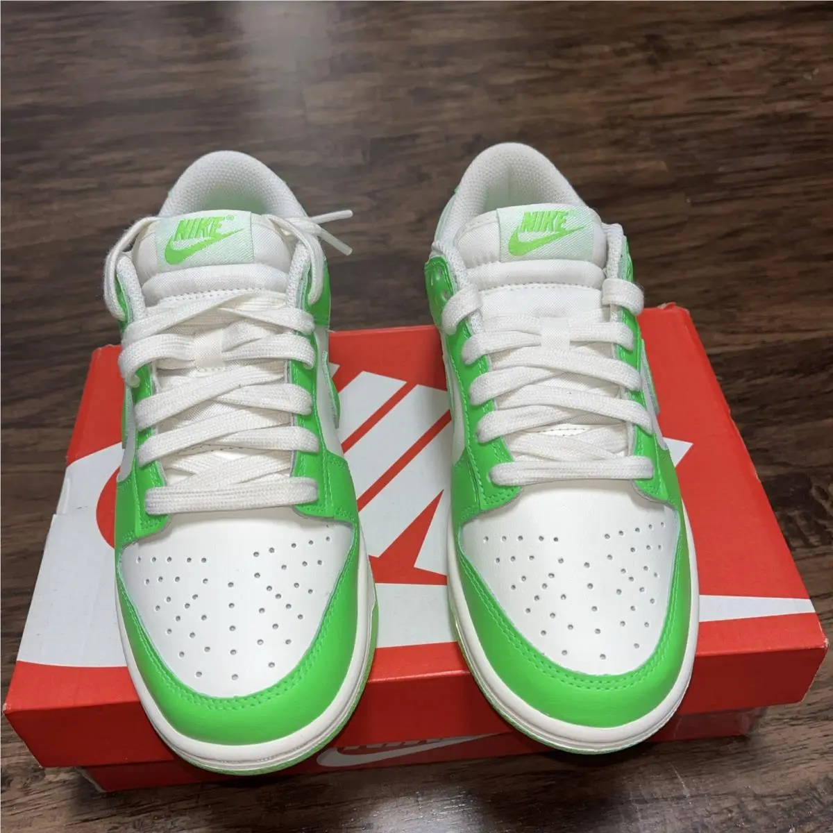 Nike shoes - Nike Dunk Low - Dunk Low - HV0842-133 - Sail/Green Strike 0