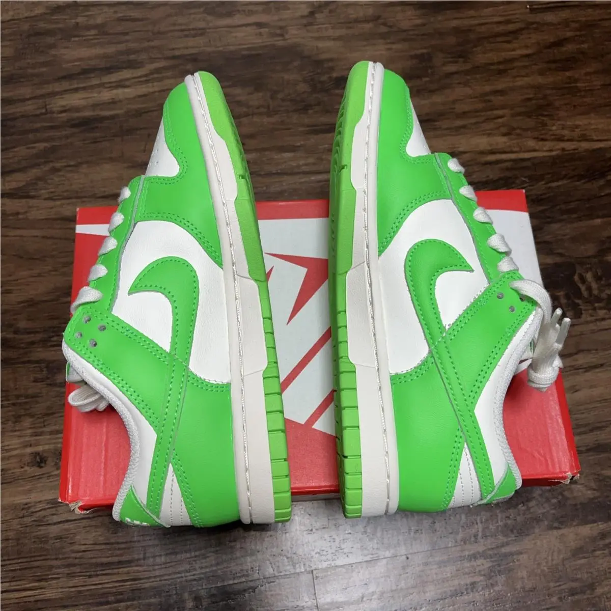 Nike shoes - Nike Dunk Low - Dunk Low - HV0842-133 - Sail/Green Strike 2