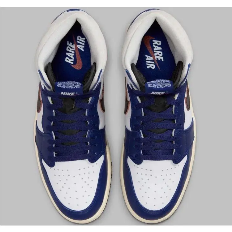 Nike shoes - Nike Air Jordan 1 - Air - DZ5485-100 - White, Blue, Black, Gray, Multicolor 0