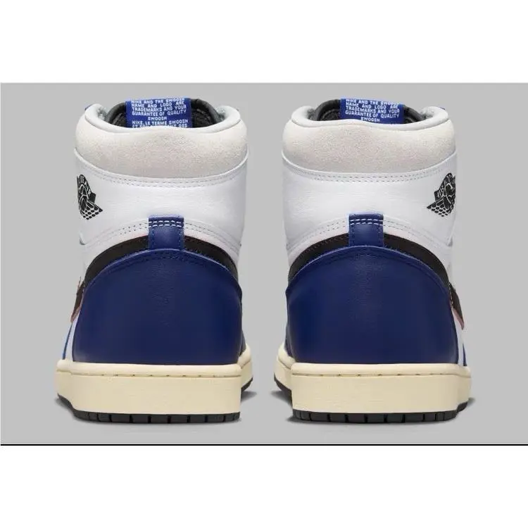 Nike shoes - Nike Air Jordan 1 - Air - DZ5485-100 - White, Blue, Black, Gray, Multicolor 1