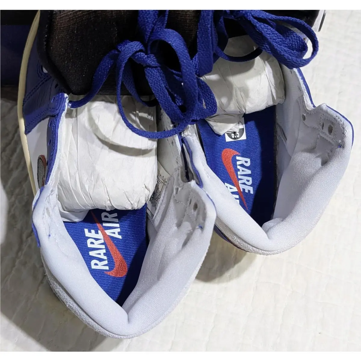 Nike shoes - Nike Air Jordan 1 - Air - DZ5485-100 - White, Blue, Black, Gray, Multicolor 12