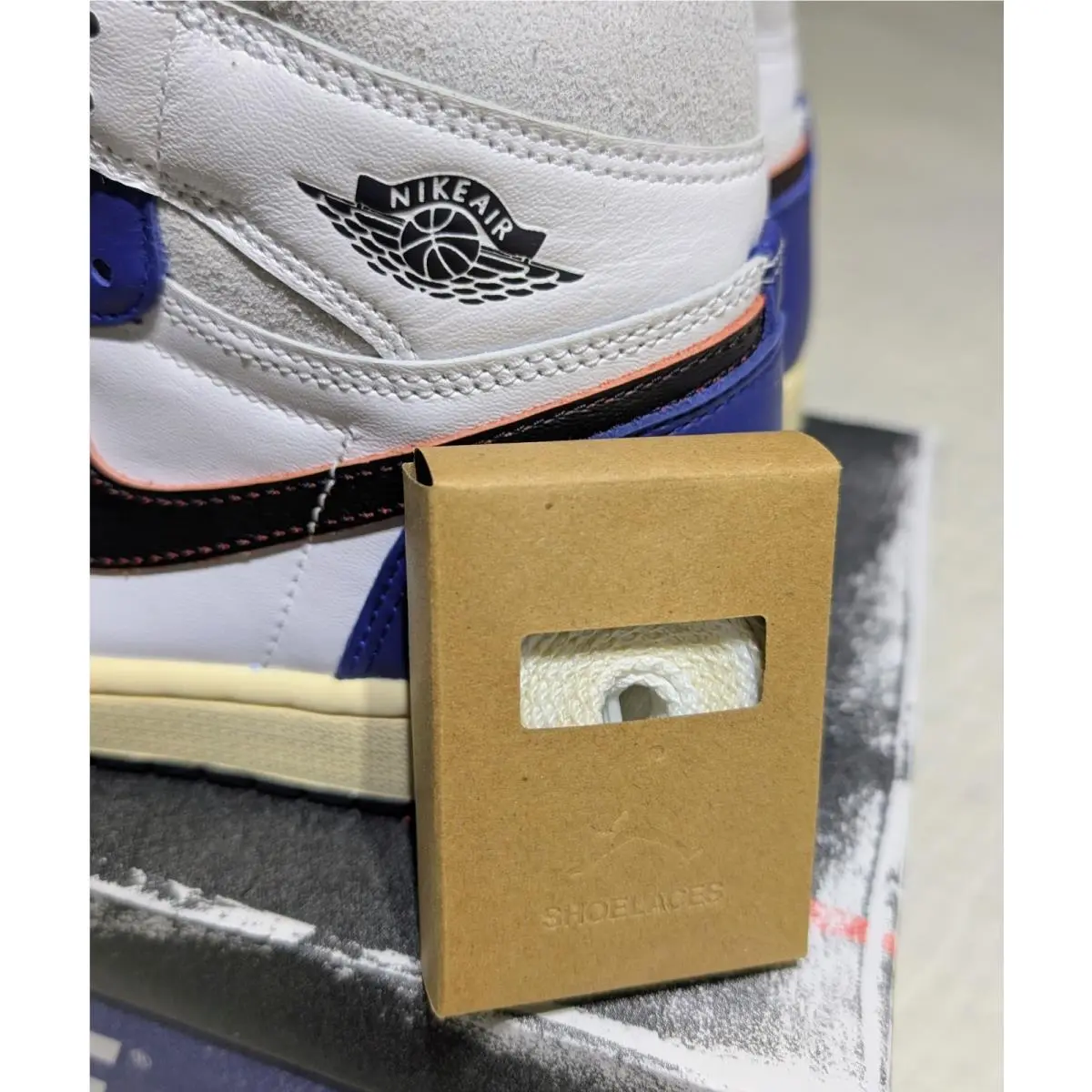 Nike shoes - Nike Air Jordan 1 - Air - DZ5485-100 - White, Blue, Black, Gray, Multicolor 0